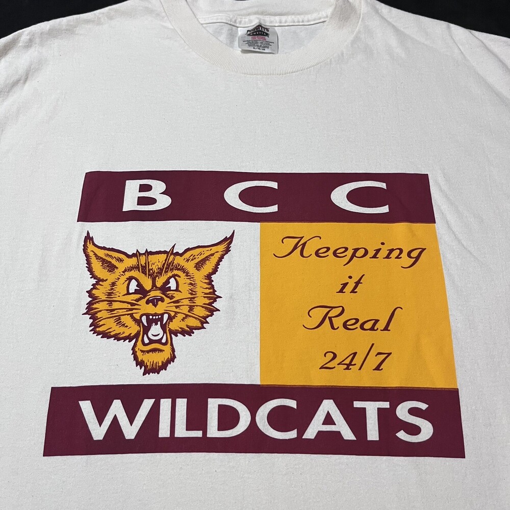 Bethune Cookman College BCC Shirt Wildcats Vintage HBCU Florida Black College